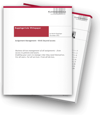 KuppingerCole Identity Management Analyst White Paper<br />